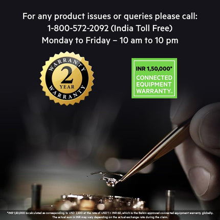 Belkin 60W (30W + 30W) Two Ports USB -C PPS Fast Charging Wall Charger,2M Extender with 4-Port (2 USB -C & 2 USB-A) - NEW