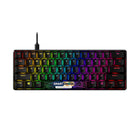 HyperX Alloy Origins 60 Smartchoice- USB-C Mechanical Gaming Keyboard - Ultra Compact 60% Form Factor - Red Switch - Double Shot PBT Keycaps - RGB LED Backlit - NGENUITY Software Compatible - Openbox