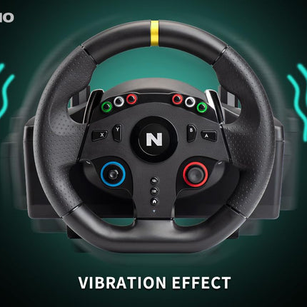 NiTHO Drive Pro ONE V24 Gaming Steering Wheel for PC, PS4, Xbox One, Xbox Series X|S and Switch, 270° Racing Wheel with Floor Pedals, Driving Car Simulator for Arcade Racing and Driving Games - OPENBOX