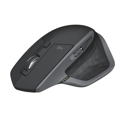 Logitech MX Master 2S Bluetooth Edition Wireless Mouse, Multi-Surface, Hyper-Fast Scrolling, Ergonomic, Rechargeable, Connects Up to 3 Mac/PC Computers - Openbox