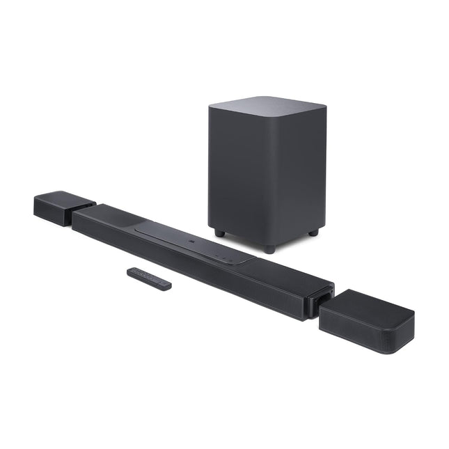JBL Bar 1300, 11.1.4 Channel Truly Wireless Soundbar, True Dolby Atmos and MultiBeam Surround Sound, 10" Down-Firing Wireless Subwoofer,HDMI eARC, Wi-Fi+BT, Alexa, JBL One App, 1170W,2 yrs Warranty - NEW Sealed Pack