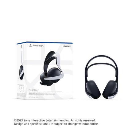 Sony Pulse Elite Wireless Over Ear Headset, White - Openbox