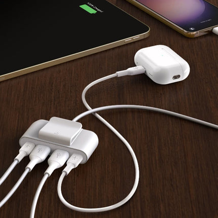 Belkin 60W (30W + 30W) Two Ports USB -C PPS Fast Charging Wall Charger,2M Extender with 4-Port (2 USB -C & 2 USB-A) - NEW