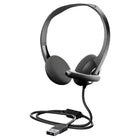 Honeywell New Suono P40 Wired On-Ear Headphones with Rotating Mic for HD Calling, Dual 40mm Drivers, Adjustable Headband for PC/Laptop/Computers, in-Built Noise canceling, Stereo Sound, Deep Bass - OPENBOX