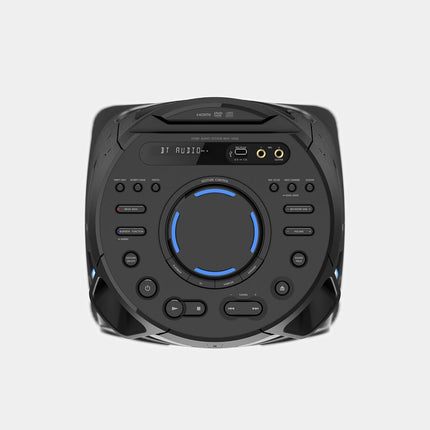 Sony MHC-V43D High Power Party Speaker with Bluetooth connectivity (Mic/Guitar, Jet Bass Booster, Gesture Control, USB, HDMI,CD/DVD) - Black - OPENBOX