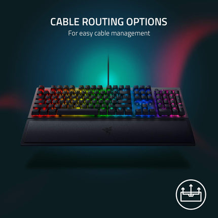 Razer BlackWidow V3 - Black - Mechanical Gaming Keyboard with Razer Chroma RGB - Green Switch - Openbox