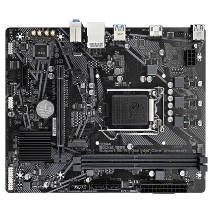 GIGABYTE H510M K V2 Motherboard | Intel H510 | Micro ATX | DDR4 | PCIe 3.0 | HDMI | USB 3.2 | Reliable Entry-Level - Openbox