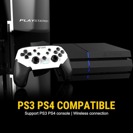 Ant Esports GP320 Wireless Gamepad/Android/Windows PC/IOS/Switch / PS4 / PS3, Bluetooth Game Pad - openbox