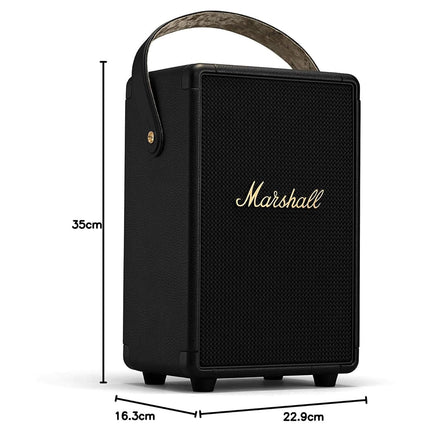 Marshall Tufton 80 Watt Wireless Bluetooth Portable Speaker (Black & Brass) - New Sealed