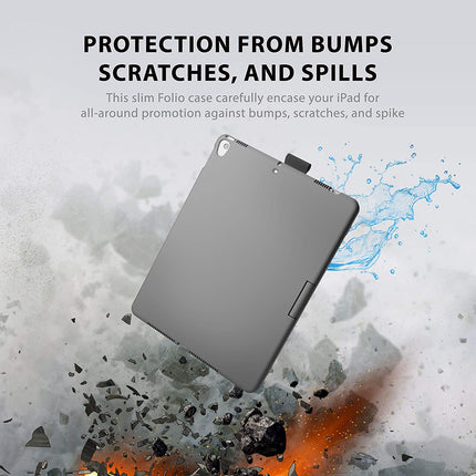 Typecase Flexbook Keyboard for iPad 9th Gen,8th Gen & 7th Gen (10.2 Inch), iPad Air 3, iPad Pro-10.5 Inch, 10 Color Backlight, 360° Rotation, Pencil Holder, Trackpad, Bluetooth - openbox