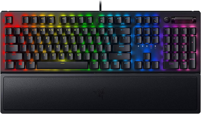 Razer BlackWidow V3 - Black - Mechanical Gaming Keyboard with Razer Chroma RGB - Green Switch - Openbox