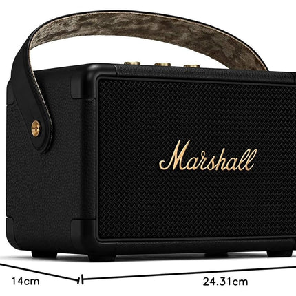 Marshall Kilburn II 36W Portable Bluetooth Speaker - Black & Brass - New Sealed