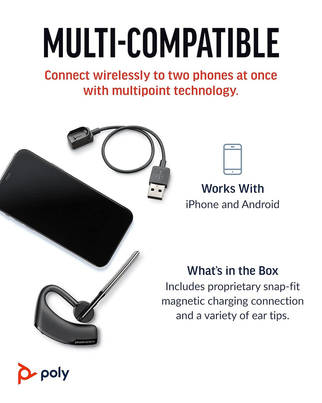 Plantronics Voyager Legend Wireless Bluetooth Headset - Openbox