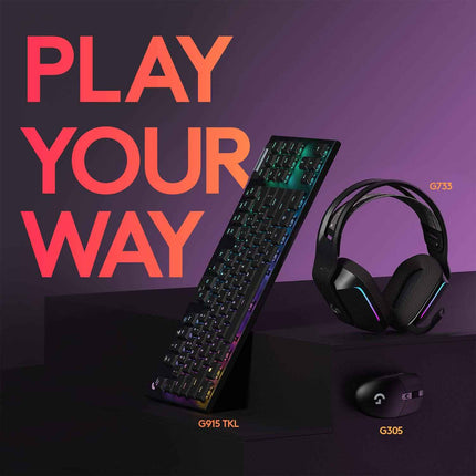 Logitech G304 Lightspeed Wireless Gaming Mouse, Hero Sensor, 12,000 DPI, Lightweight, 6 Programmable Buttons, 250h Battery Life, On-Board Memory, Compatible with PC/Mac - Openbox