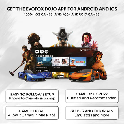 EvoFox Deck Gamepad for iPhone/Android, XBOX, HID - Openbox