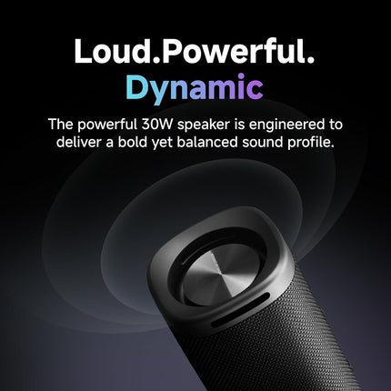 XIAOMI Sound Outdoor Speaker (Black) | 30W Hi-Quality Speaker with Mic | Upto 12hrs Playback Time | IP67 Waterproof & Type C | Wireless Stereo Pairing - OPENBOX