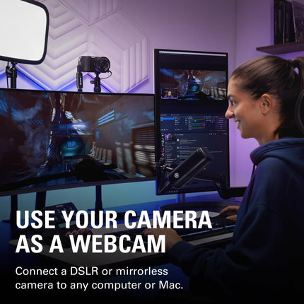 Corsair Elgato Cam Link 4K USB 3.0 Broadcast Live, Record via DSLR, Camcorder, or Action Cam, 1080p60 or 4K at 30 FPS, Compact HDMI Capture Device - Openbox