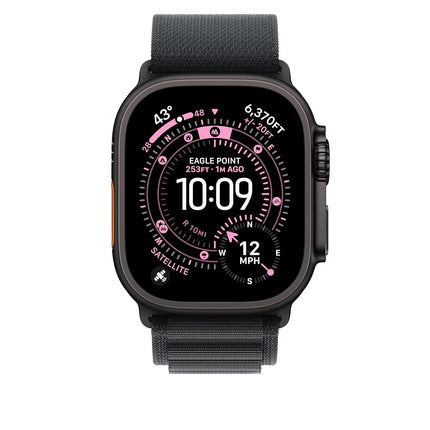 Apple Watch Band - Alpine Loop - 49mm - Black - Large - Openbox
