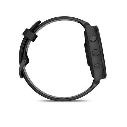 Garmin Forerunner 265 Music 46mm, Black/Powder Gray GPS Running Smartwatch - Openbox