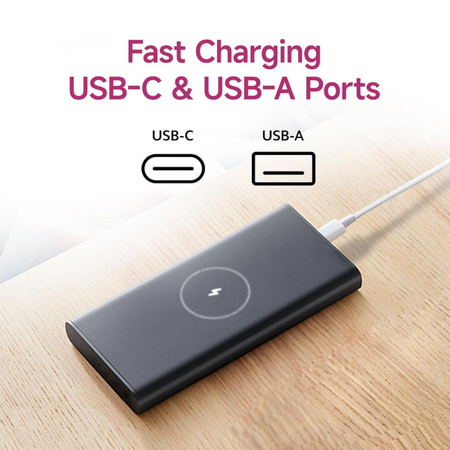 Xiaomi Wireless Power Bank 10000mAh | 22.5W Fast Charging (USB-A) - Openbox