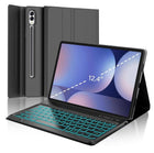 typecase Keyboard Case for Samsung Galaxy Tab S10+, S9+ & S9 FE+ (12.4 Inch) with 7-Colors Backlit, S-Pen Holder, 3 Viewing Angle, Magnetically Detachable Wireless Keyboard (NOT Fit S10 FE+) - Openbox