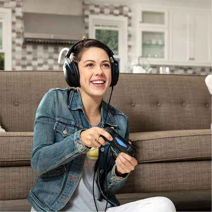 HyperX Cloud - Official PlayStation Licensed Gaming Headset for PS4 and PS5 with In-Line Audio Control, Detachable Noise Cancelling Microphone, Comfortable Memory Foam - Black - OPENBOX