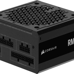 CORSAIR RM850e Fully Modular Low-Noise ATX Power Supply - ATX 3.1 & PCIe 5.1 Compliant - 105°C-Rated Capacitors - Cybenetics Gold Efficiency (Black)