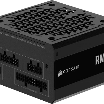 CORSAIR RM850e Fully Modular Low-Noise ATX Power Supply - ATX 3.1 & PCIe 5.1 Compliant - 105°C-Rated Capacitors - Cybenetics Gold Efficiency (Black)