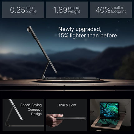typecase Edge iPad Air 13" (M3/M2) & iPad Pro 12.9 " (3/4/5/6th Gen) Magic Keyboard - openbox
