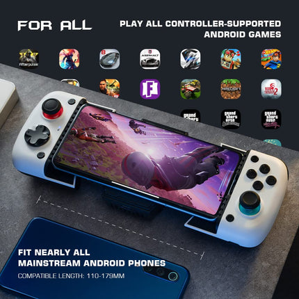 GameSir X3 Type-C Mobile Game Controller for Android Phone(110-179mm) with Cooler Fan - Cloud Gaming: Support Xbox Game Pass, Stadia, GeForce Now, Steam, PlayStation - Plug and Play Gamepad - Openbox