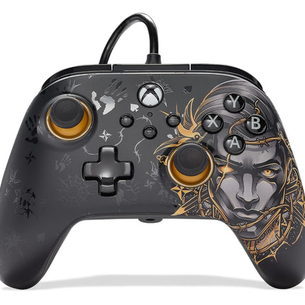 PowerA Advantage Wired Gaming Controller for Xbox Series X/S, Xbox One, PC, Windows 10/11, Fortnite Midas, USB-C, Officially Licensed - Openbox