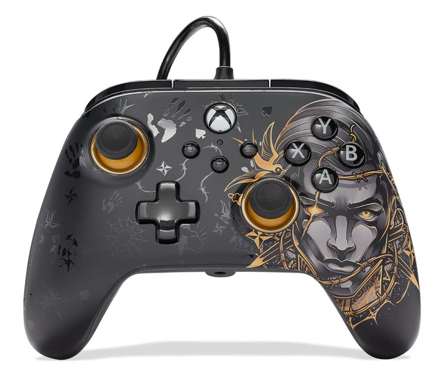 PowerA Advantage Wired Gaming Controller for Xbox Series X/S, Xbox One, PC, Windows 10/11, Fortnite Midas, USB-C, Officially Licensed - Openbox