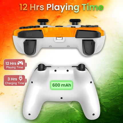 Ant Esports GP300 Pro Tri Colour Wireless Gaming Controller Gamepad for PC - Openbox