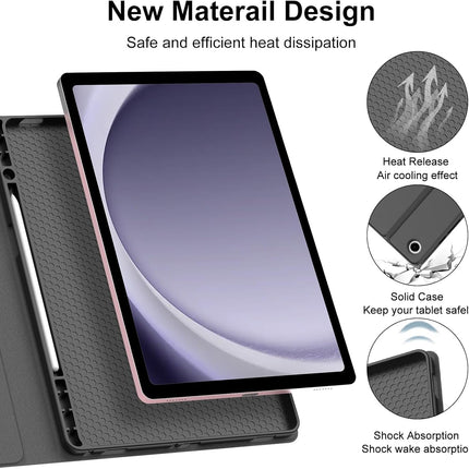 typecase Keyboard Case for Samsung Galaxy Tab A11+ / A11 Plus 2025 (11 Inch) & A9+/ A9 Plus 2023 (11 inch) with Touch Trackpad, Multi Viewing Angle, Wireless Detachable Folio KB Cover & S Pen Holder - OPENBOX