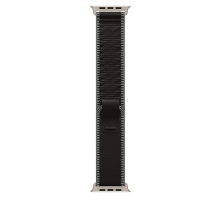 Apple Watch Band - Trail Loop - 49mm - Black/Charcoal - M/L - Openbox