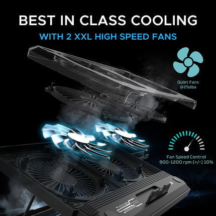 EvoFox Blizzard 2 Xtreme Laptop Cooling Pad - Openbox
