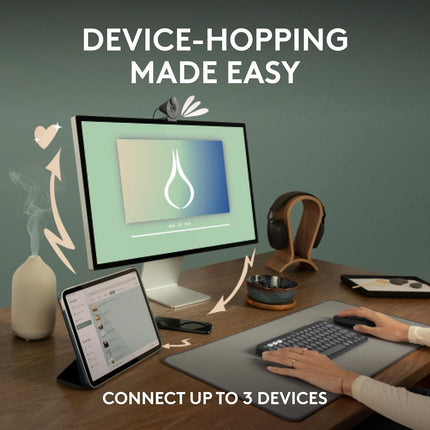 Logitech Pebble Mouse 2 M350s Slim Bluetooth Wireless Mouse - Openbox