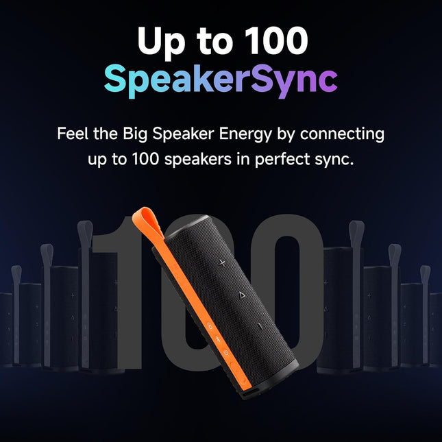XIAOMI Sound Outdoor Speaker (Black) | 30W Hi-Quality Speaker with Mic | Upto 12hrs Playback Time | IP67 Waterproof & Type C | Wireless Stereo Pairing - OPENBOX