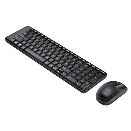 Logitech MK215 Wireless Keyboard and Mouse Combo for Windows, 2.4 GHz Wireless, Compact Design, PC/Laptop- Openbox