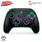 PowerA Battle Dragon™ Pro Wireless Controller with Lumectra for PC & Cloud Gaming: Magnetic Hall Effect, Asymmetric Rumble Motors, 30h Playtime (Not for iOS) - Openbox