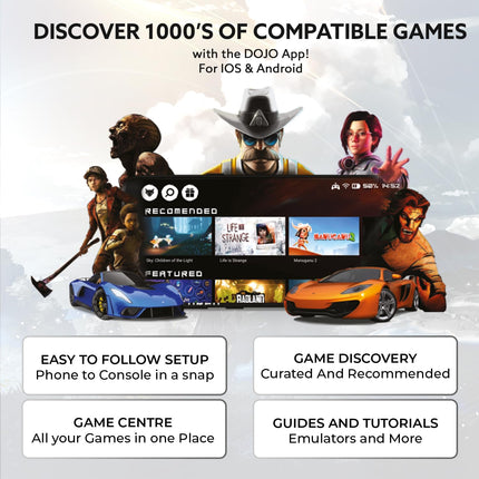 EvoFox Go Bluetooth Gamepad for iPhones, iPads & Android - openbox