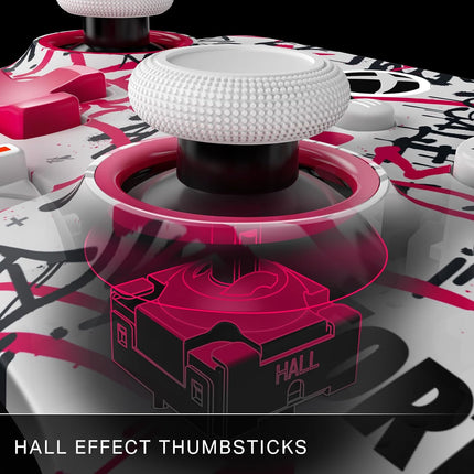 PowerA Wireless Gaming Controller for Xbox Series X/S, Xbox One, PC, Windows 10/11, Hall Effect Thumbsticks & Triggers, Low Latency Wireless, Fortnite SE - openbox