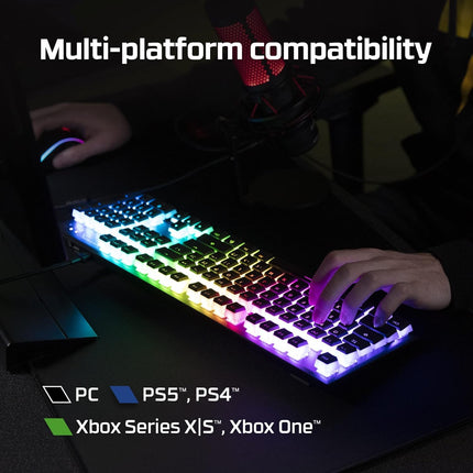 HyperX Alloy Origins 60 Smartchoice- USB-C Mechanical Gaming Keyboard - Ultra Compact 60% Form Factor - Red Switch - Double Shot PBT Keycaps - RGB LED Backlit - NGENUITY Software Compatible - Openbox