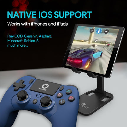 EvoFox Elite Play ps4 controller dualshock 4, iPad & iPhones - Openbox