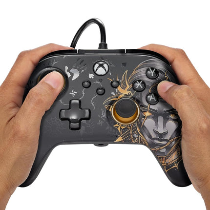 PowerA Advantage Wired Gaming Controller for Xbox Series X/S, Xbox One, PC, Windows 10/11, Fortnite Midas, USB-C, Officially Licensed - Openbox