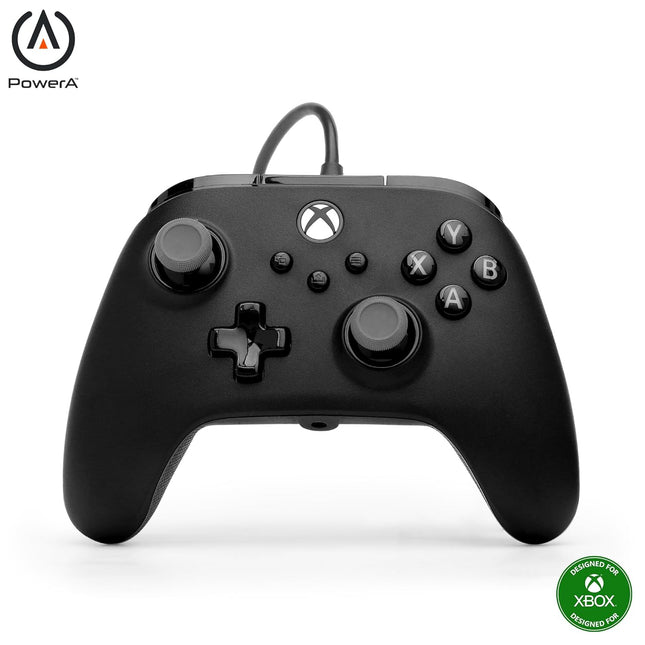 PowerA Advantage Plus Wired Gaming Controller for Xbox Series X/S, Xbox One, PC, Windows 10/11, Hall Effect Thumbsticks & Triggers - Openbox