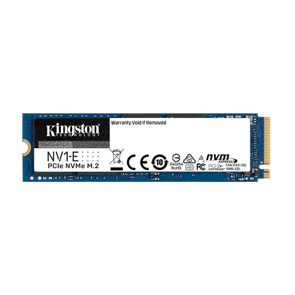 Kingston NV1-E 500G M.2 2280 NVMe PCIe Internal Solid State Drive (SSD) Up to 2100 MB/s SNVSE/500G - NEW
