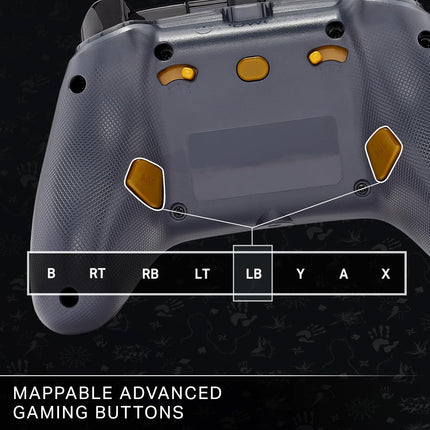 PowerA Advantage Wired Gaming Controller for Xbox Series X/S, Xbox One, PC, Windows 10/11, Fortnite Midas, USB-C, Officially Licensed - Openbox