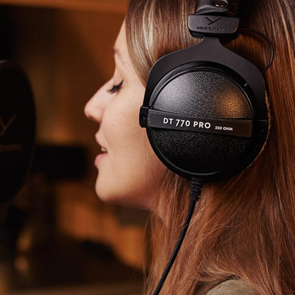 beyerdynamic Dt 770 Pro 250 Ohm Studio Wired Over Ear Headphones- Openbox