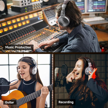 OneOdio Pro30 Headphones Studio Wired Bass Headsets with 50mm Driver - Openbox